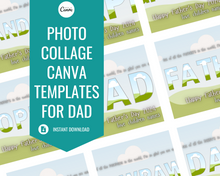 Load image into Gallery viewer, Father&#39;s Day Picture Frame Template – Editable Canva
