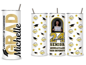 2024 Graduation Tumbler Designs – Canva Templates