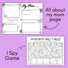 Load image into Gallery viewer, Mother&#39;s Day Activity Bundle – Printable
