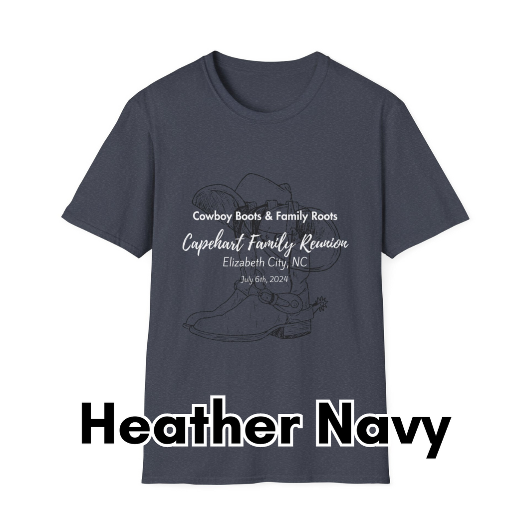 Capehart Family Gathering - Adult Softstyle T-Shirt