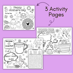 Mother's Day Activity Bundle – Printable