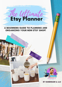 Etsy Shop Planner E-book – Beginners Guide