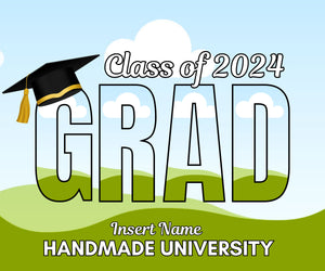 Viral Graduation Picture Frame Template – Editable Canva