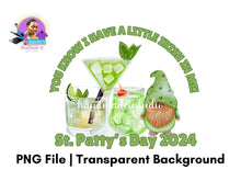 Load image into Gallery viewer, Melanated St. Patrick&#39;s Day PNG – Alcohol Themed
