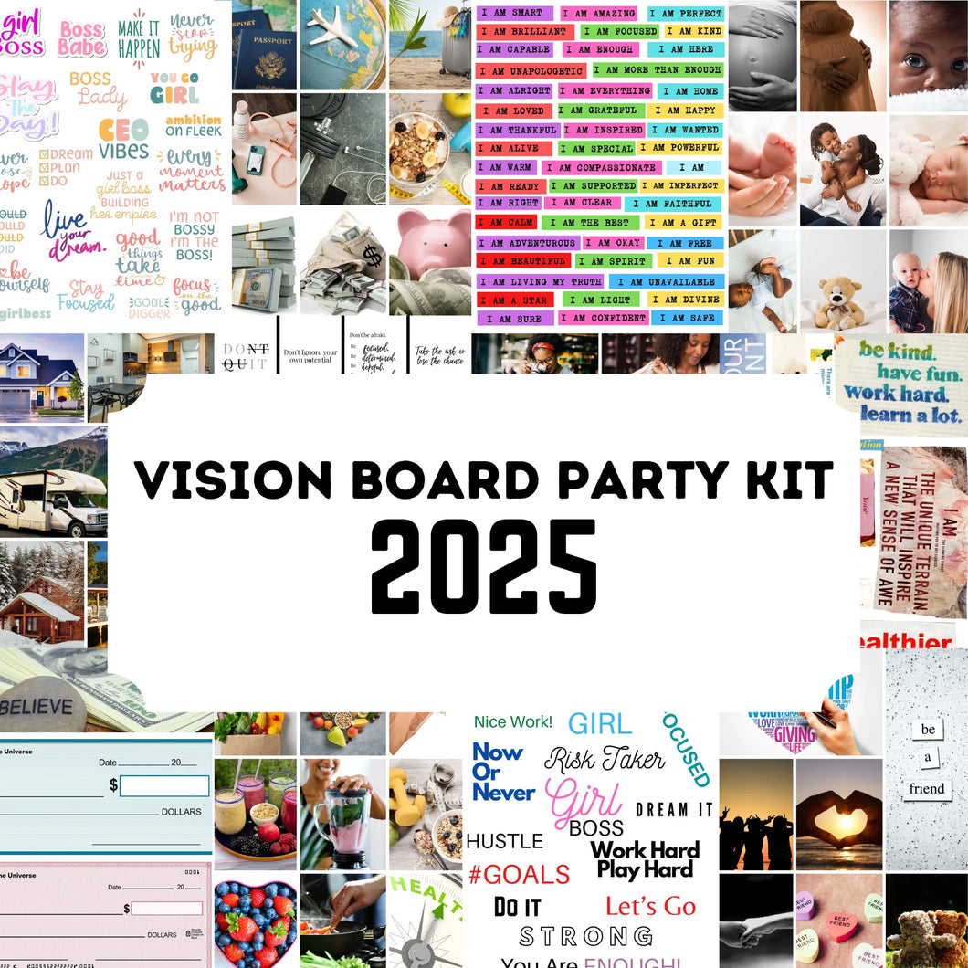 Vision Board Kit for 2025