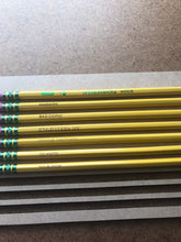 Load image into Gallery viewer, Custom Affirmation or Name Pencils | Back To School Supplies | Appreciation | Ticonderoga Pencils | laser etched | engraved
