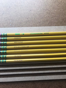 Custom Affirmation or Name Pencils | Back To School Supplies | Appreciation | Ticonderoga Pencils | laser etched | engraved